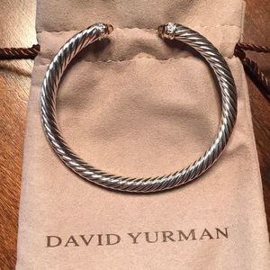 David Yurman 5mm Citrine with Diamonds Bracelet